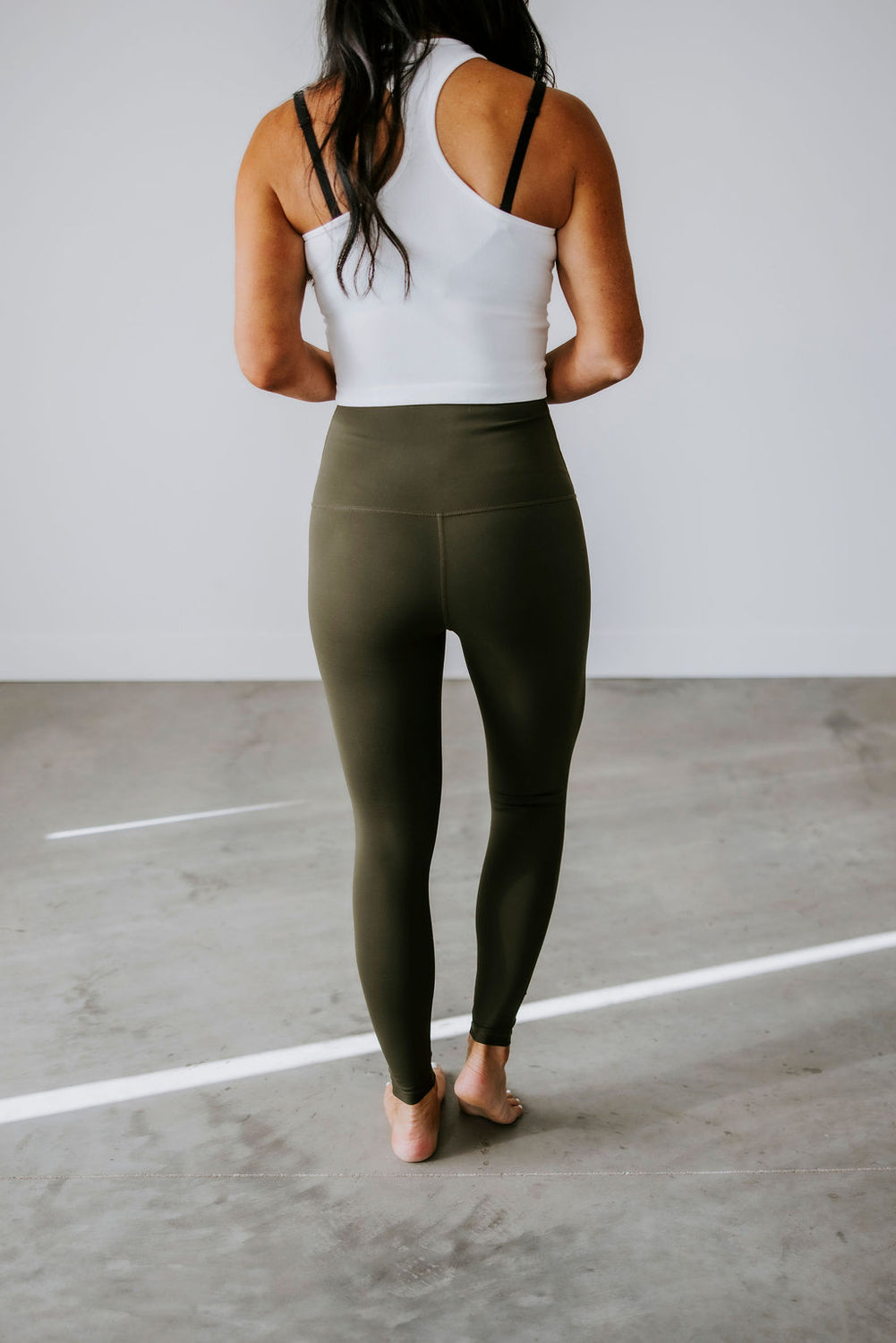Langford V Waist Leggings by Lily & Lottie