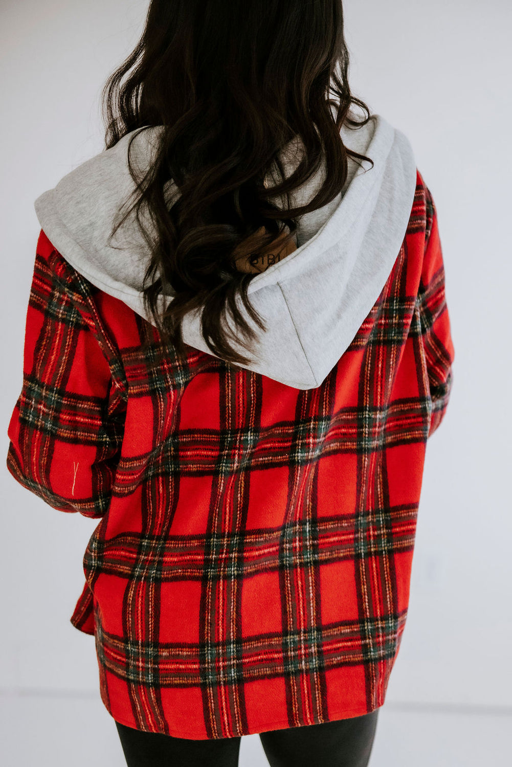Noelle Hooded Plaid Shacket