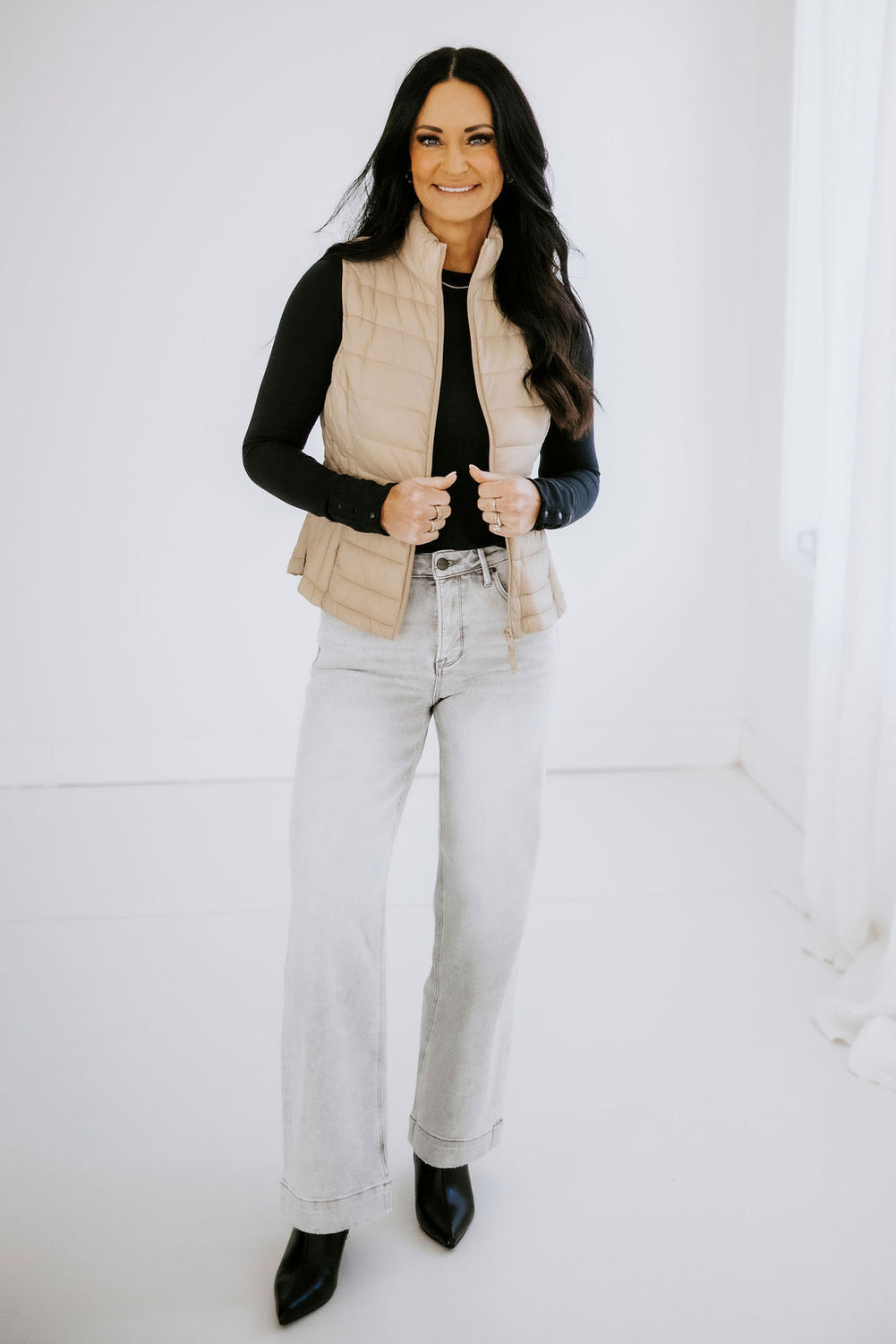 Sabrena Risen Wide Leg Jeans