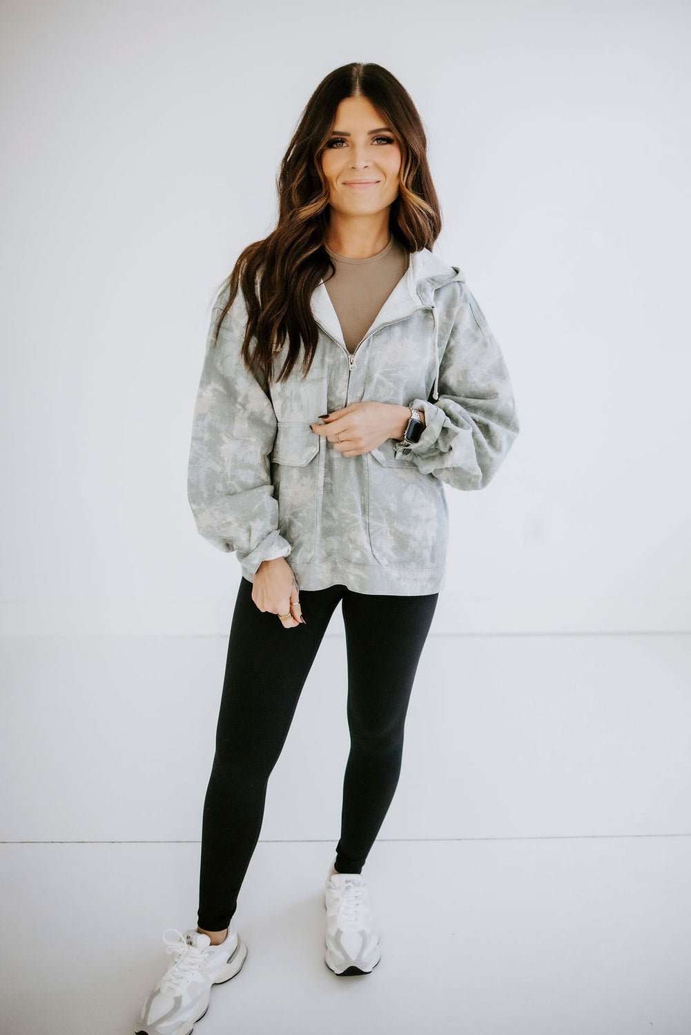 Karter Hooded Camo Denim Jacket