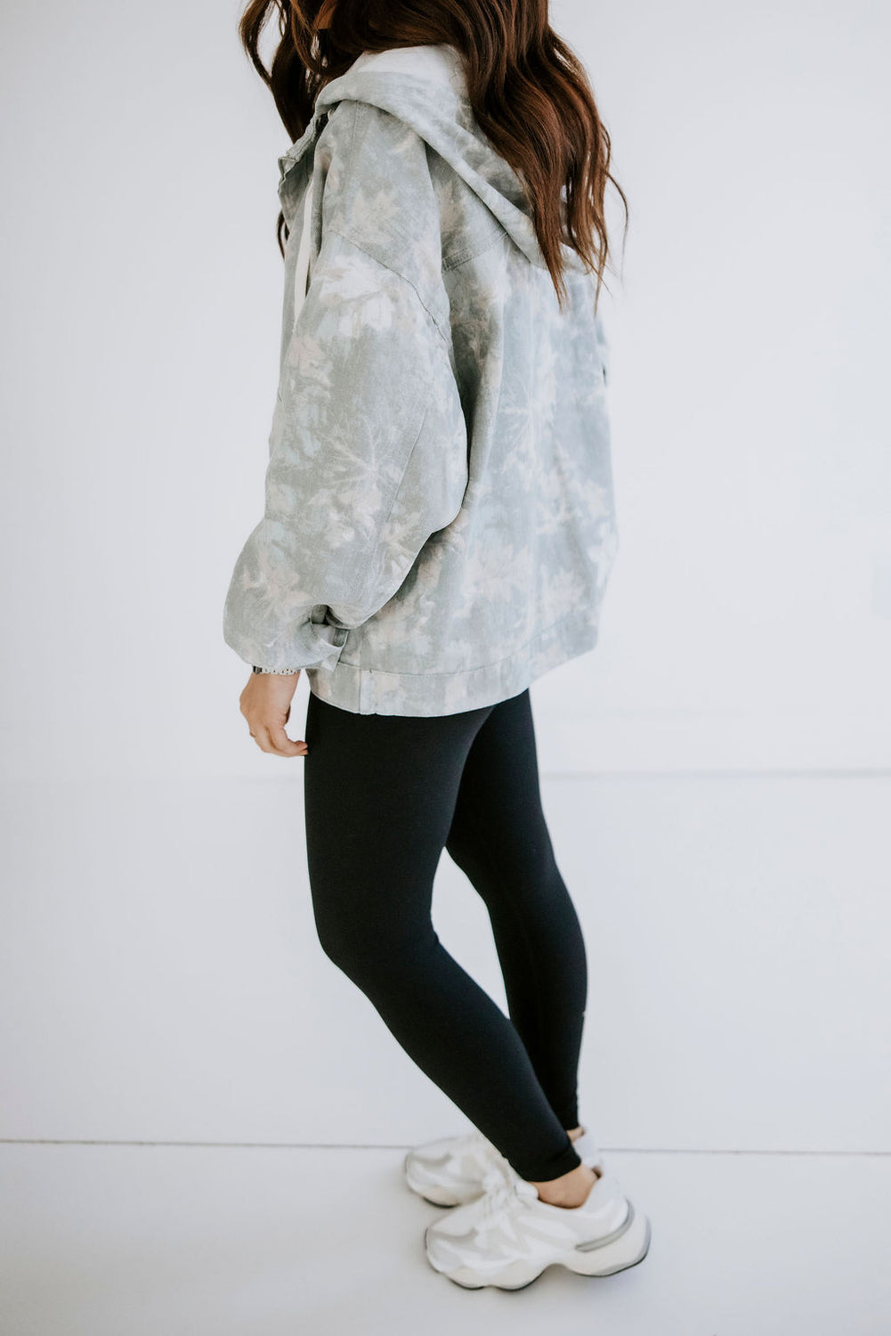 Karter Hooded Camo Denim Jacket