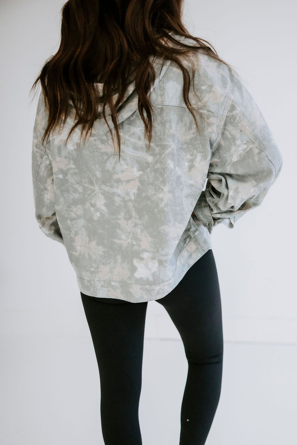 Karter Hooded Camo Denim Jacket