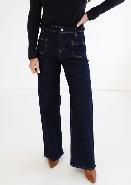 Carrie Mica Wide Leg Jeans product view