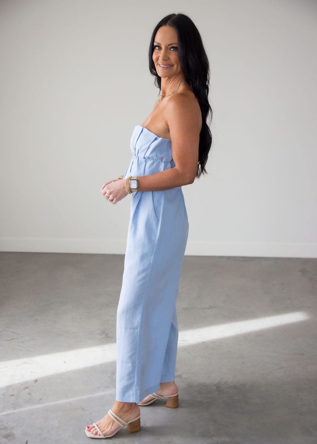 Evra Ruffle Jumpsuit