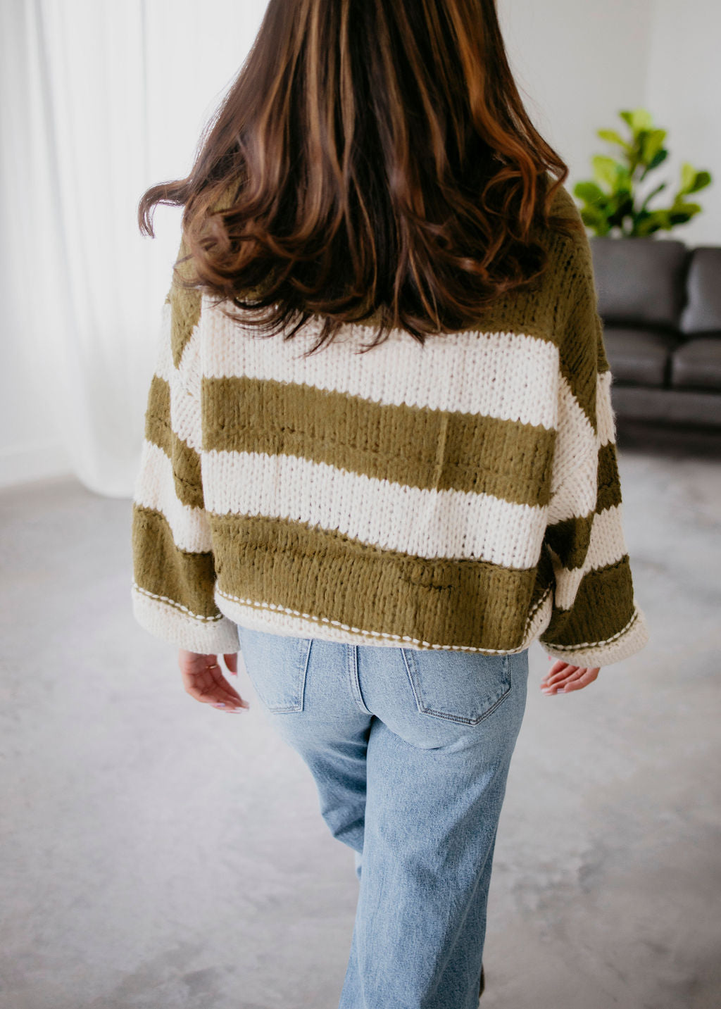 Lucy Oversized Striped Sweater