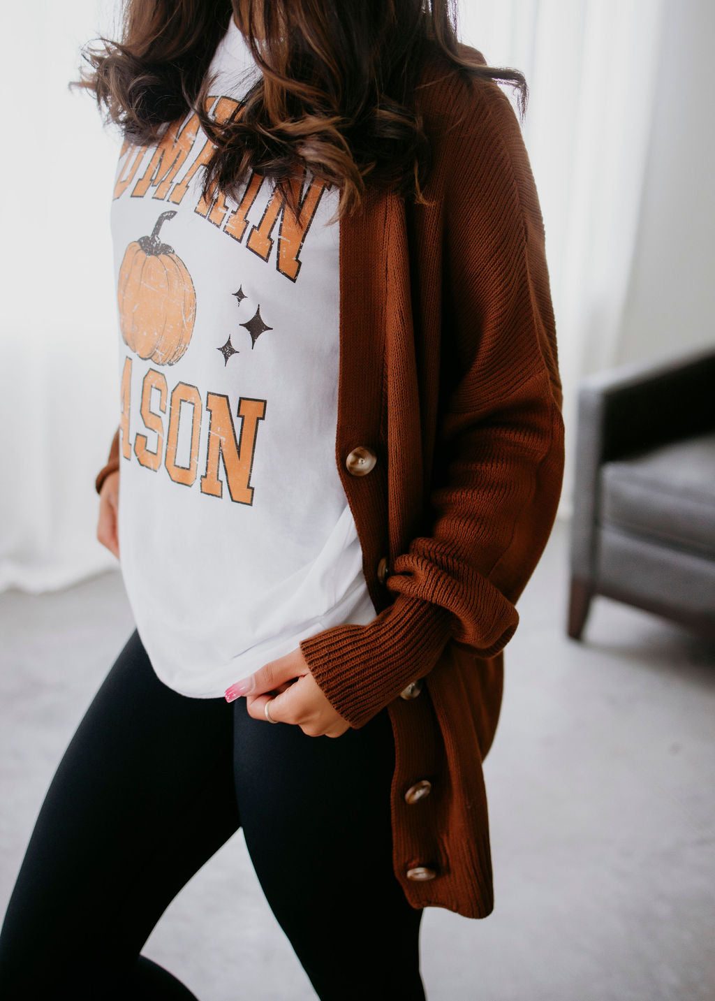 Pumpkin Season Varsity Tee