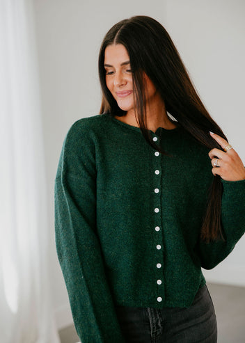 Soft Start Button Down Cardigan