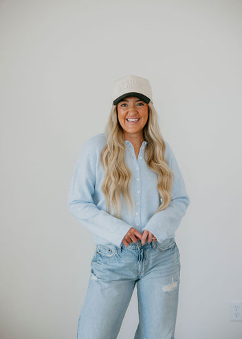 Soft Start Button Down Cardigan