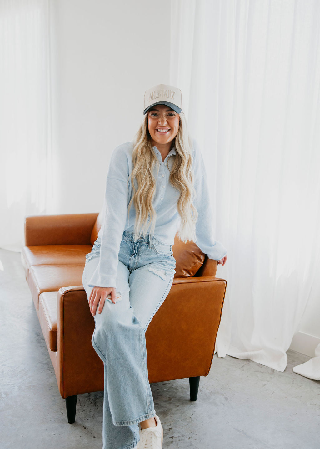 Soft Start Button Down Cardigan