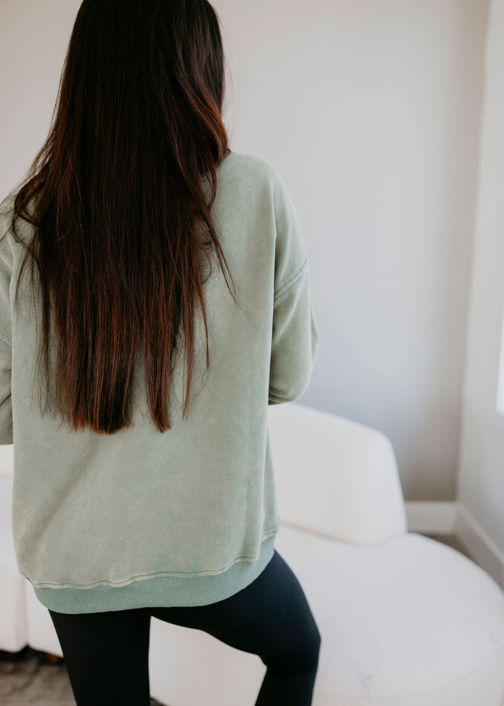 Giana Quarter Button Pullover