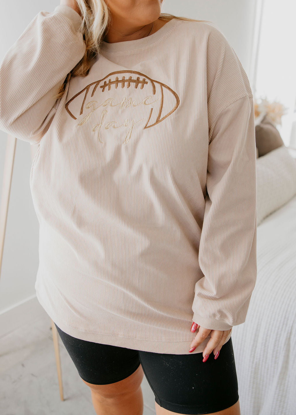 Gameday Embroidered Sweatshirt