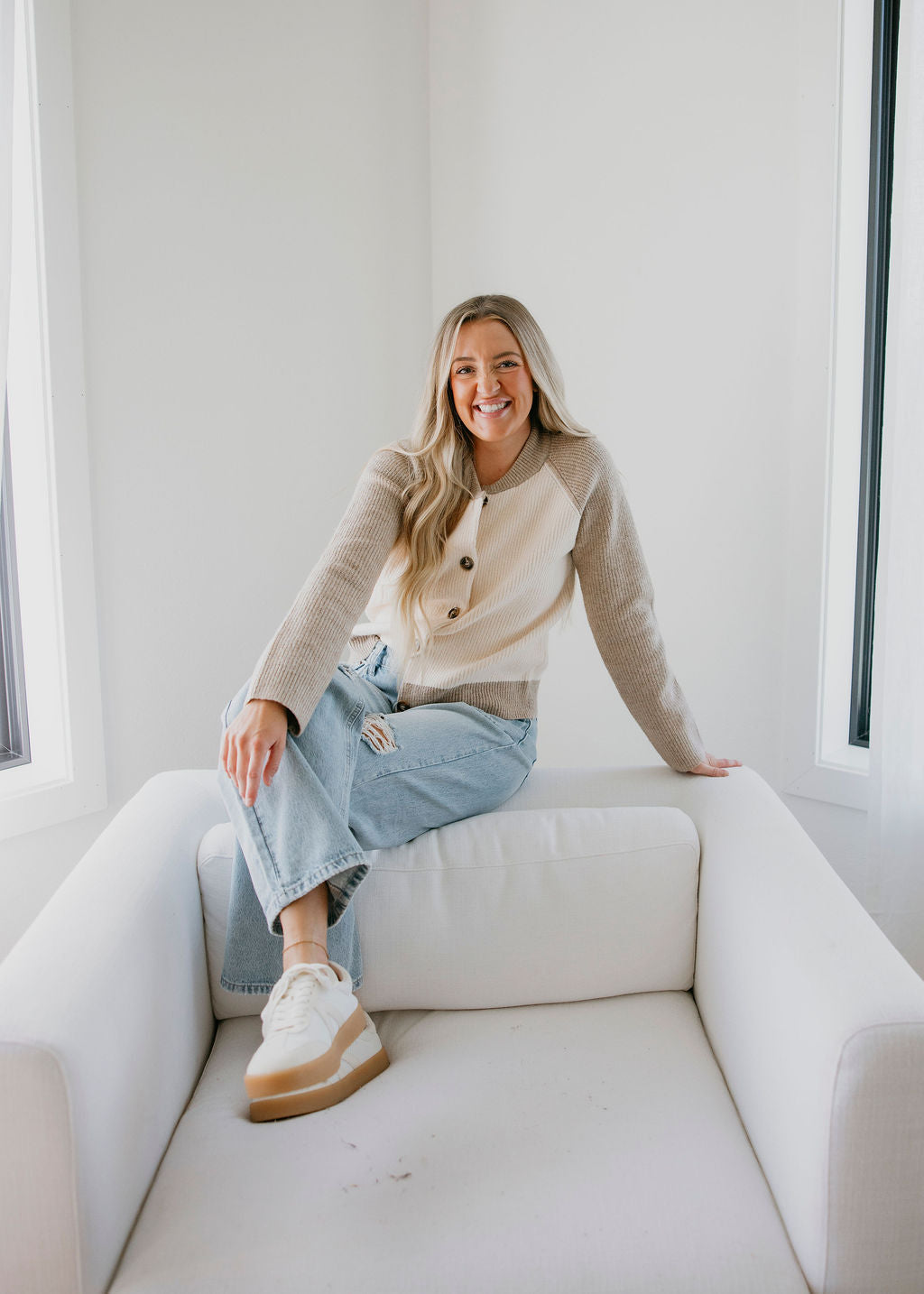 Kail Knit Varsity Jacket