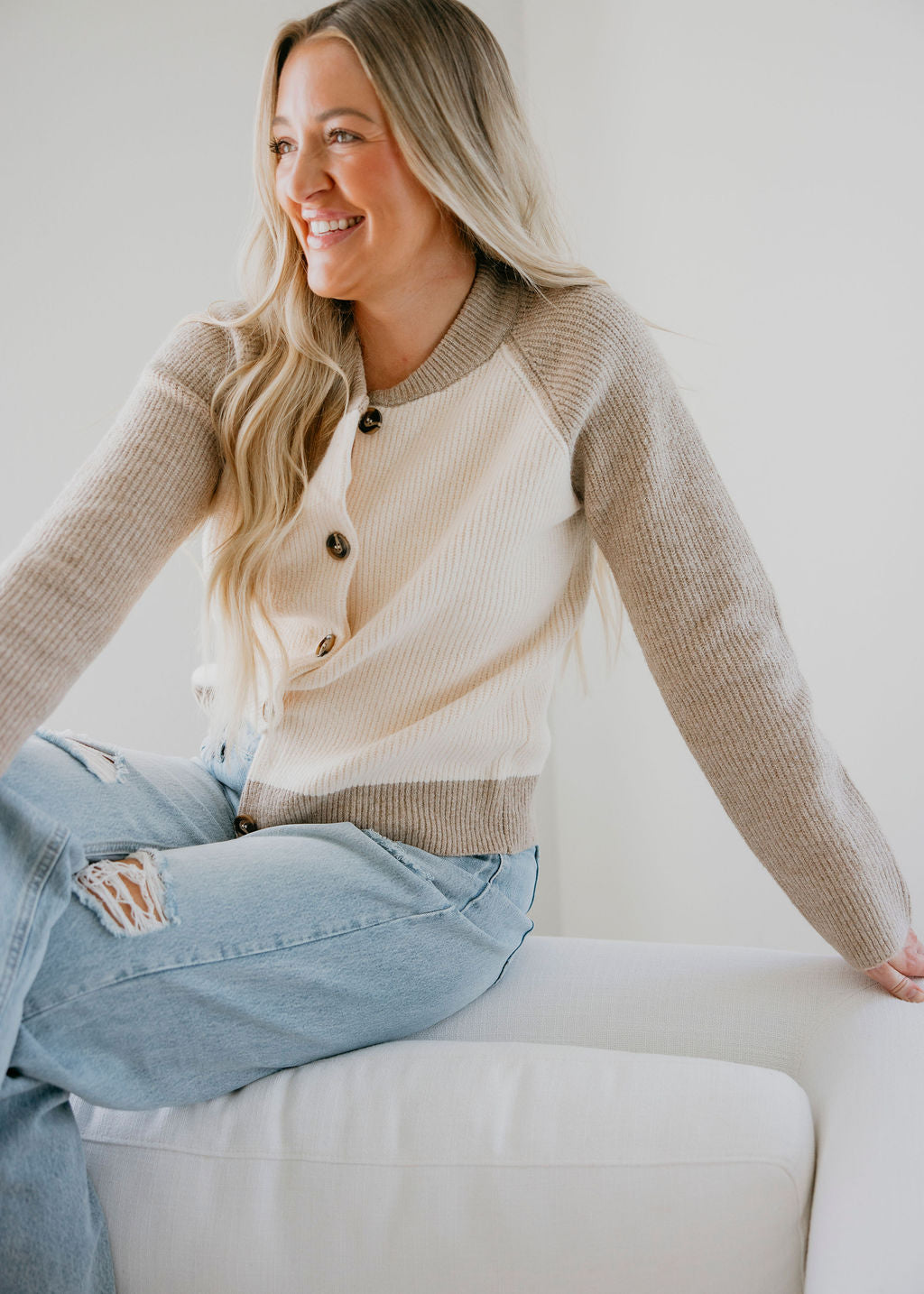 image of Kail Knit Varsity Jacket