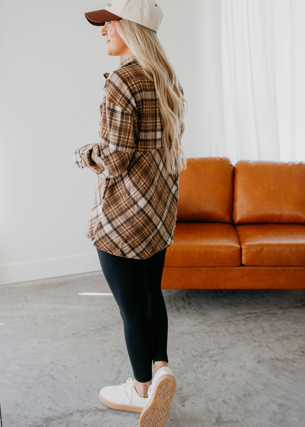Mya Plaid Pullover