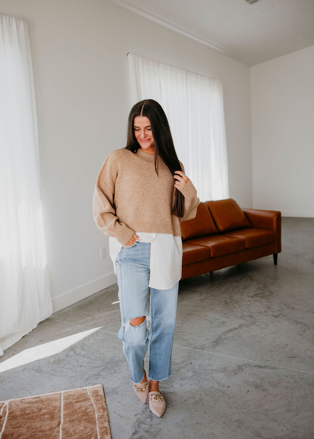 Better Together Twofer Sweater Top
