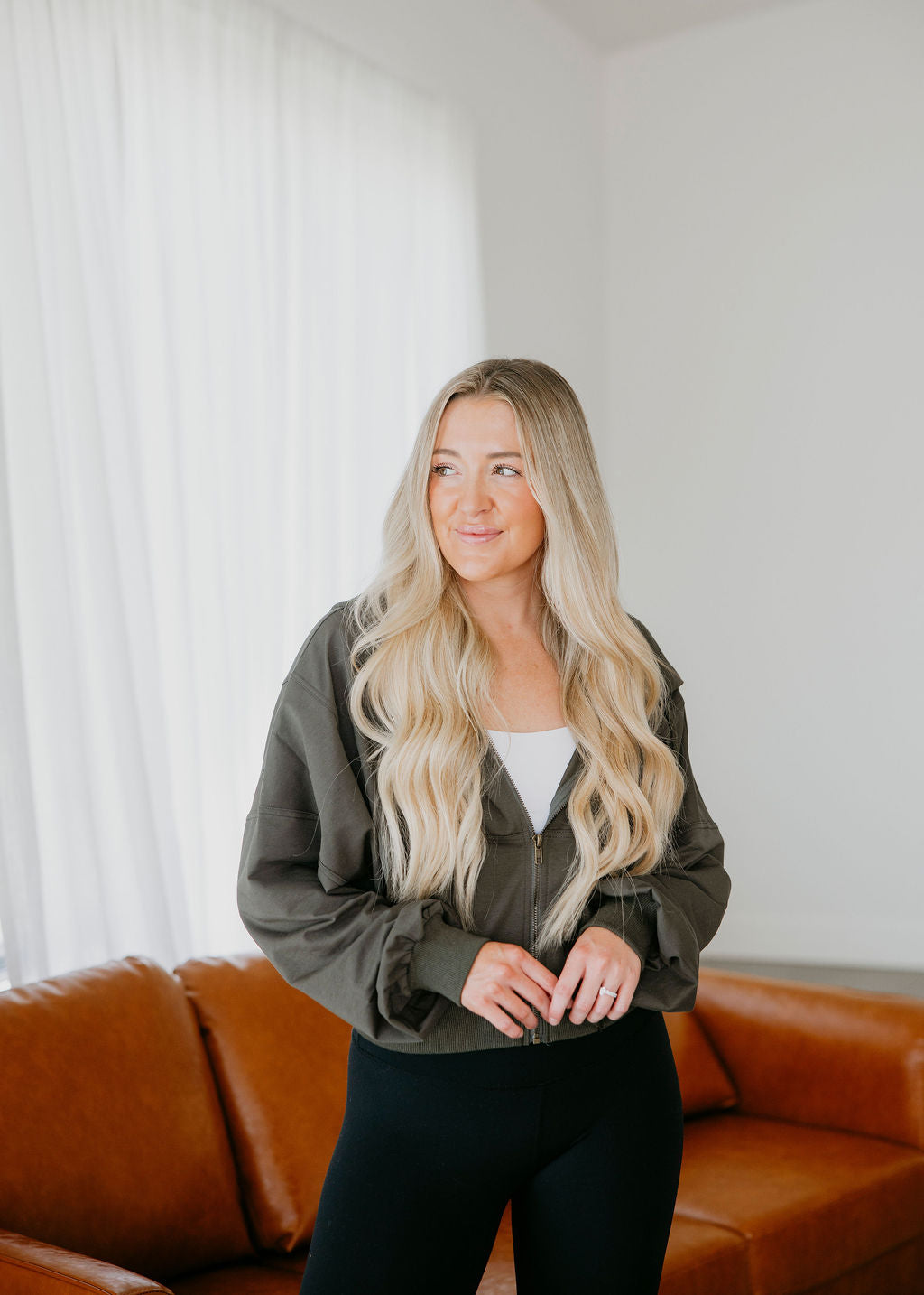 image of Lindah Hooded Zip Jacket