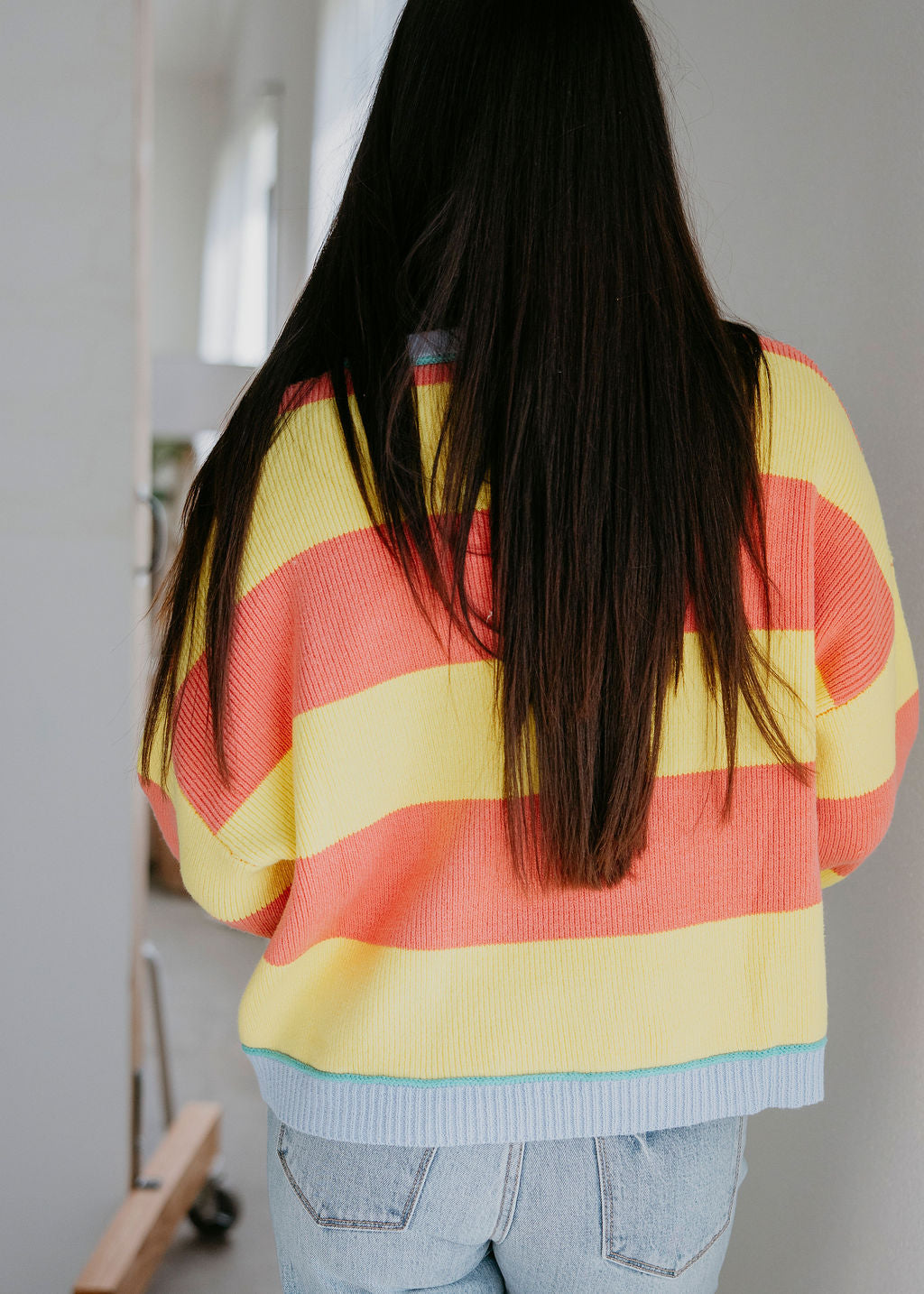 Tiana Striped Crew