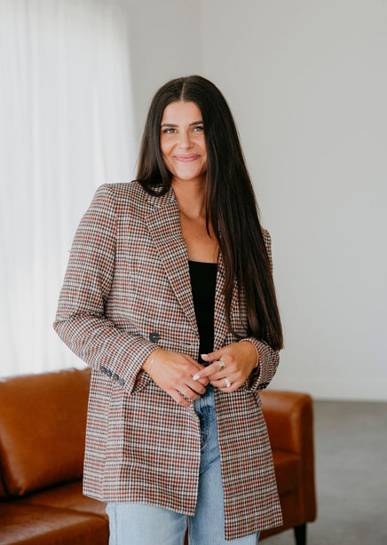 Harrison Houndstooth Blazer product view
