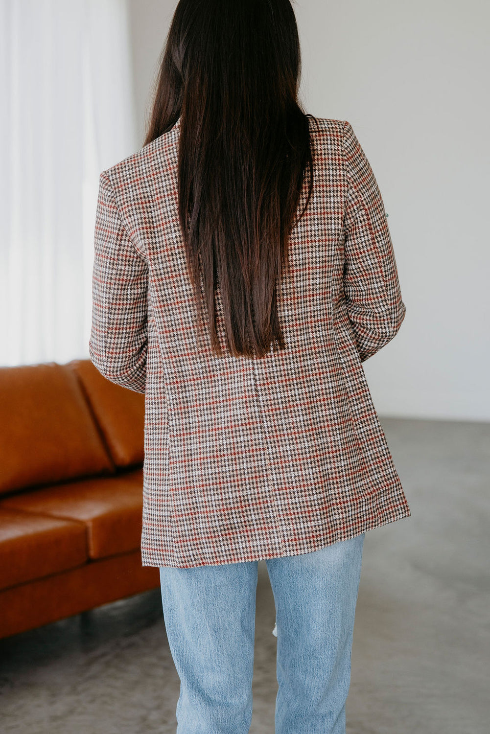Harrison Houndstooth Blazer