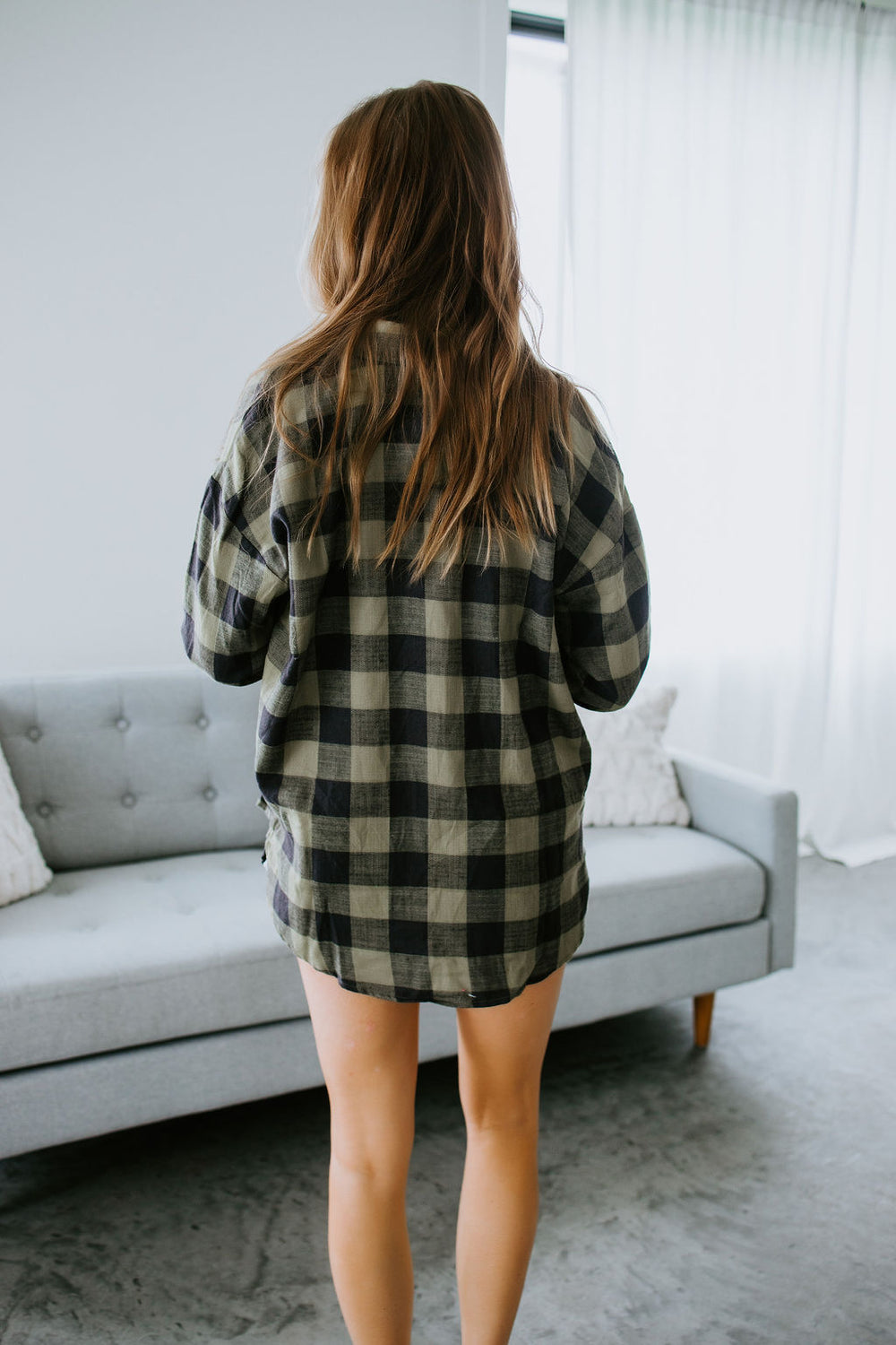 Ryen Flannel Top