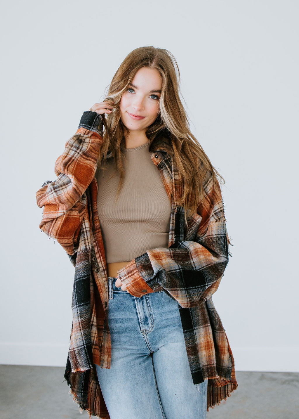 Eddie Plaid Shacket