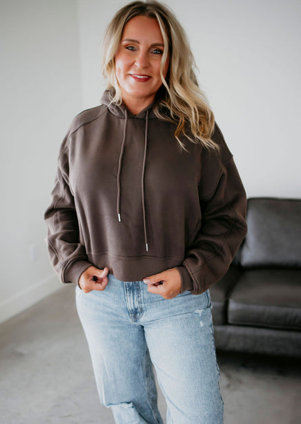 Gracie Cropped Hoodie