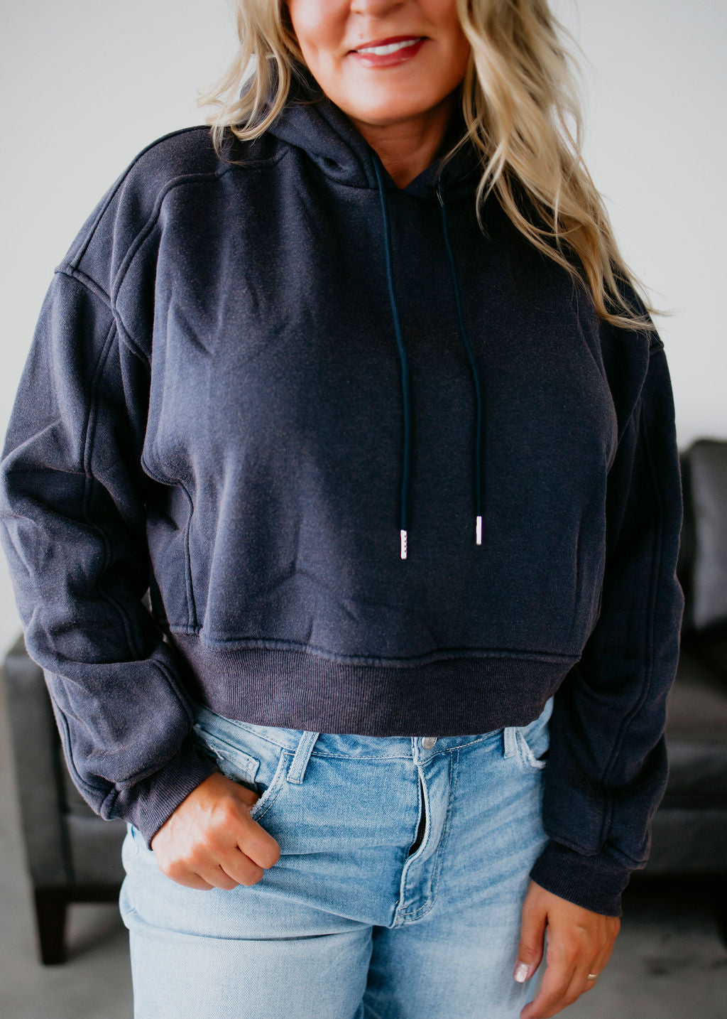 Gracie Cropped Hoodie