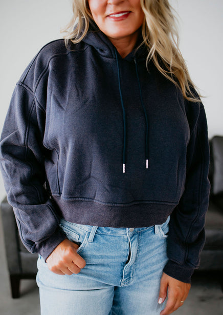 Gracie Cropped Hoodie