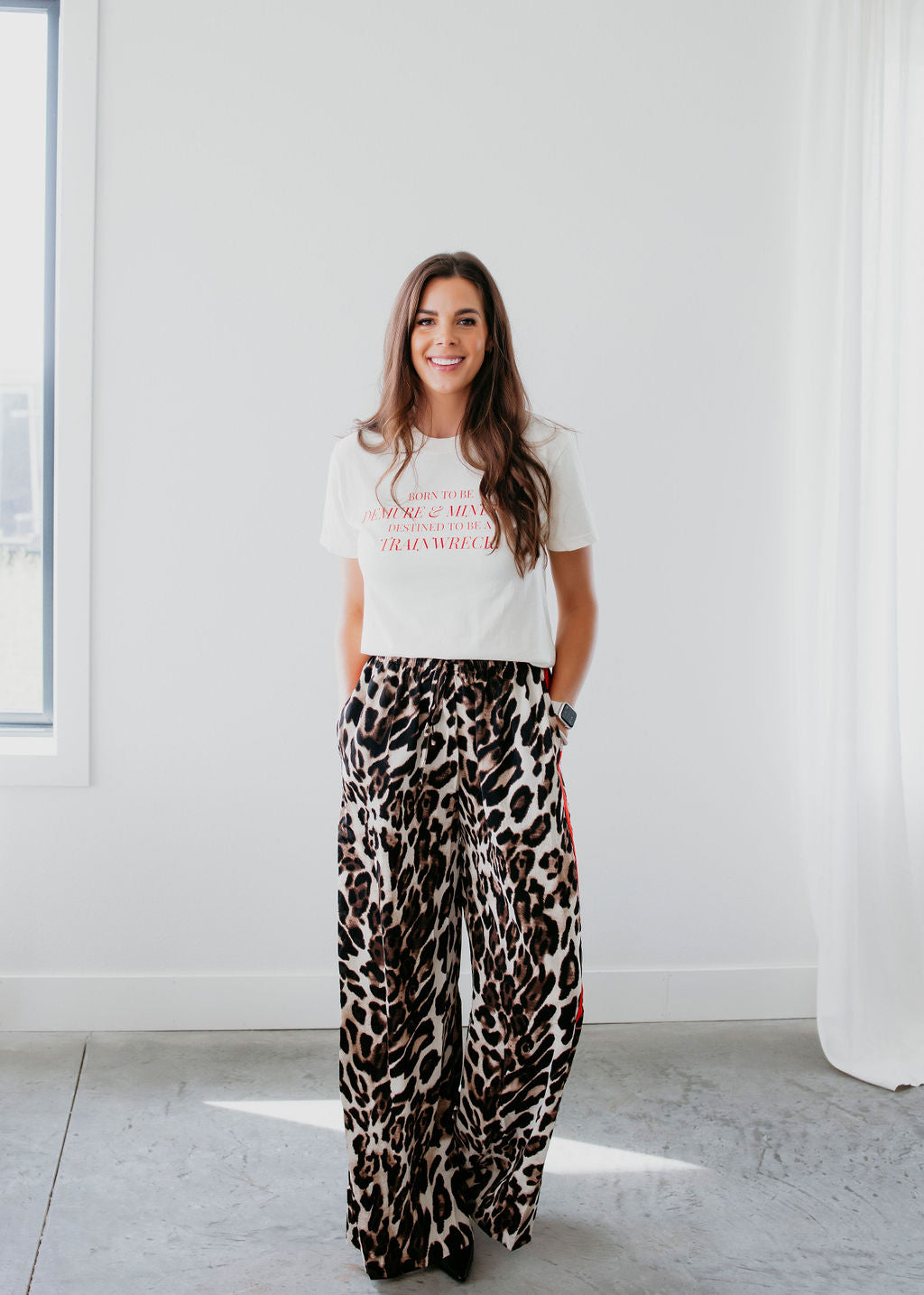 Robin Leopard Print Pants