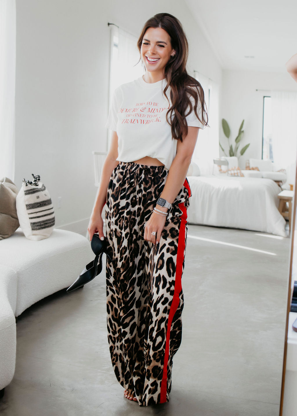 Robin Leopard Print Pants