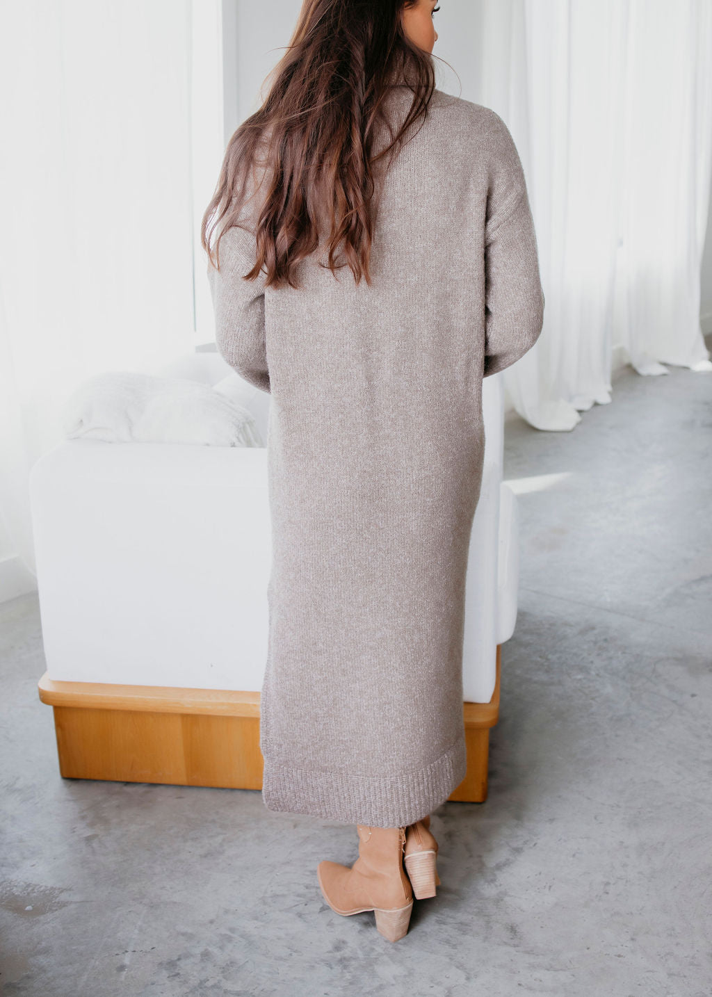 Maisie Cowl Neck Sweater Dress