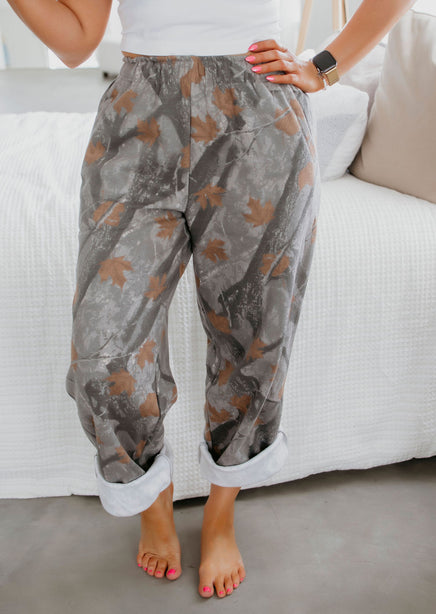 In the Deep Woods Camo Wide Leg by Lily & Lottie