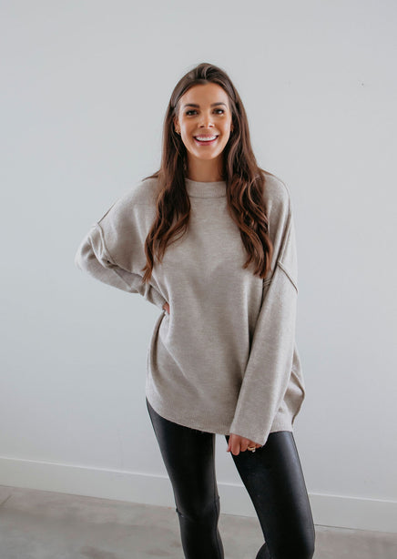 Griffyn Oversized Knit Sweater