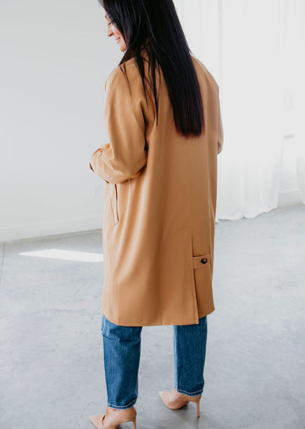 Kael Oversized Cocoon Coat