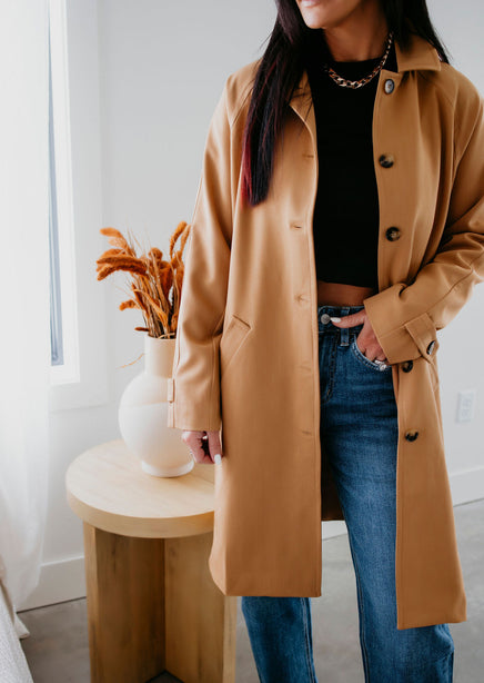 Kael Oversized Cocoon Coat