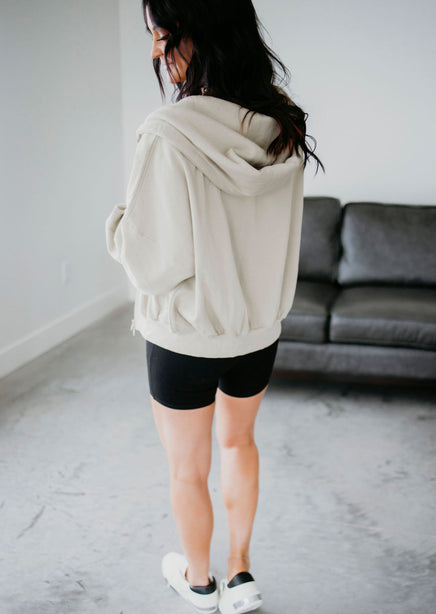 Knox Oversized Zip Hoodie