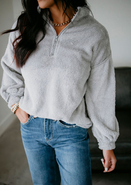 Zeya Sherpa Quarter Zip Pullover