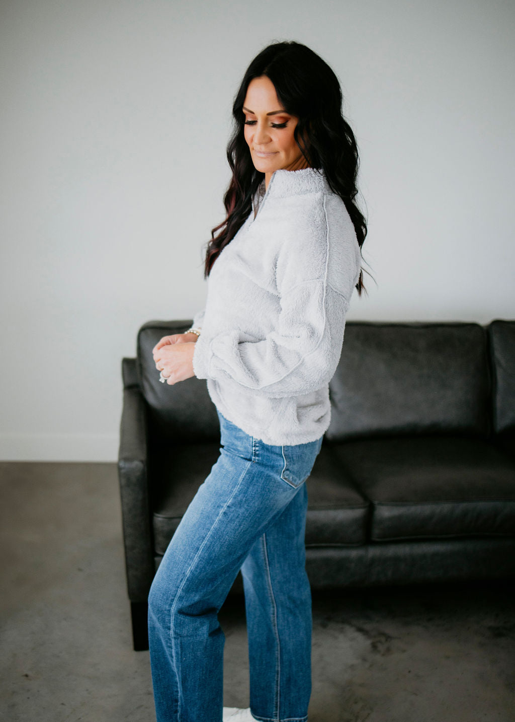 Zeya Sherpa Quarter Zip Pullover