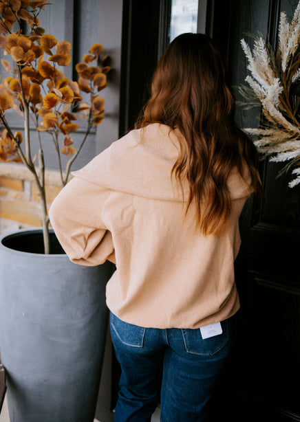 Glorie Ribbed Knit Pullover