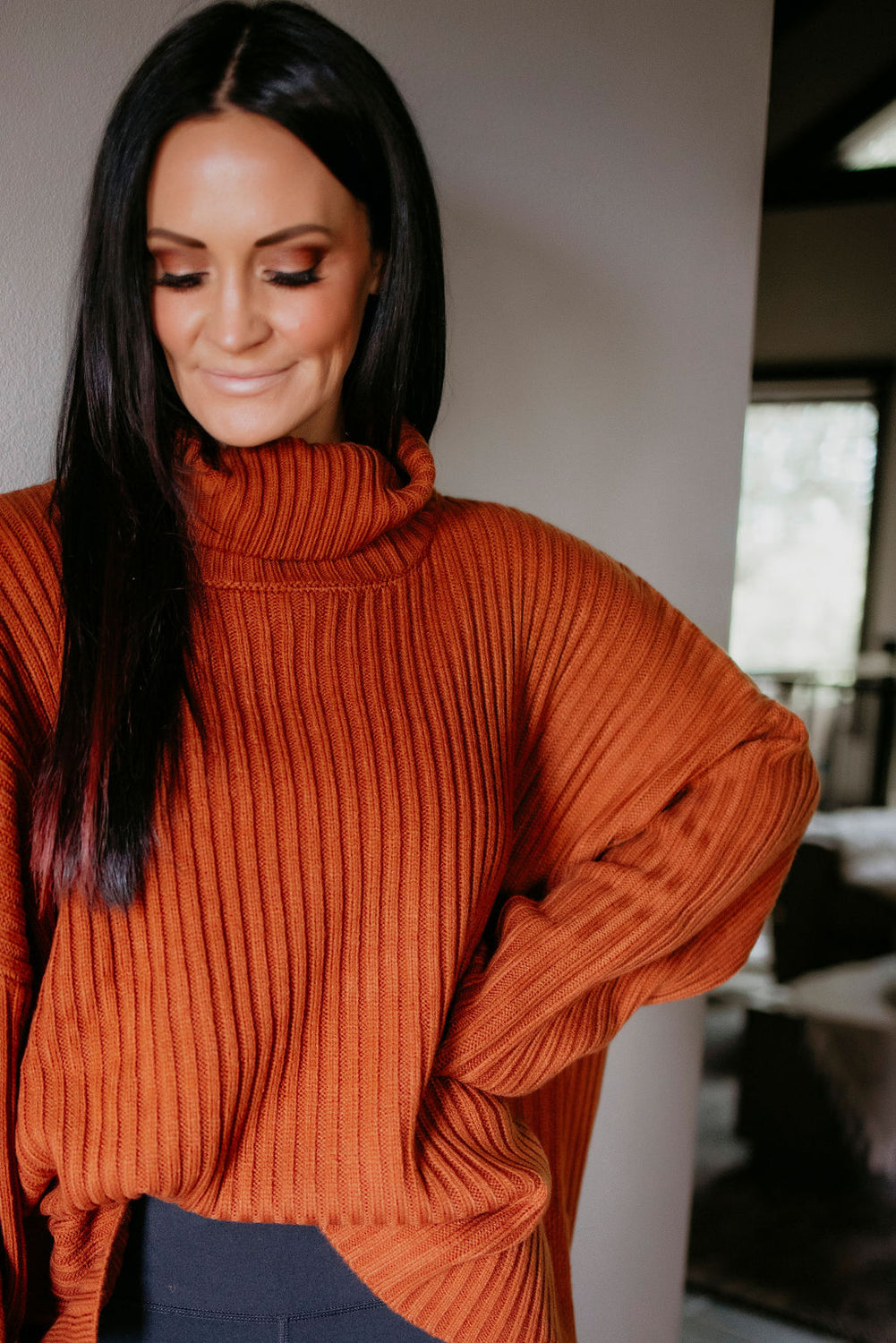 Bonnie Fold Over Sweater by Lily & Lottie