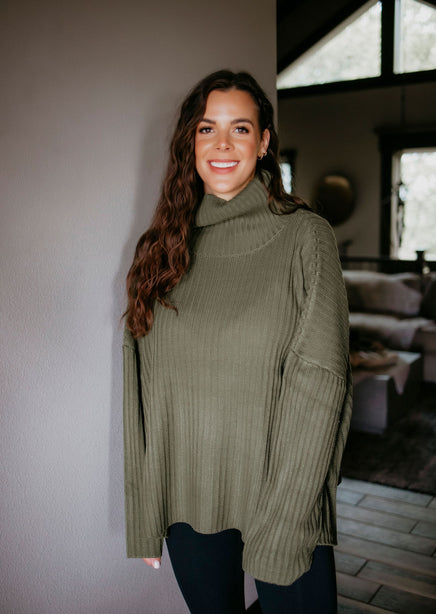 Bonnie Fold Over Sweater by Lily & Lottie