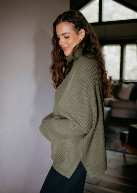 Bonnie Fold Over Sweater by Lily & Lottie