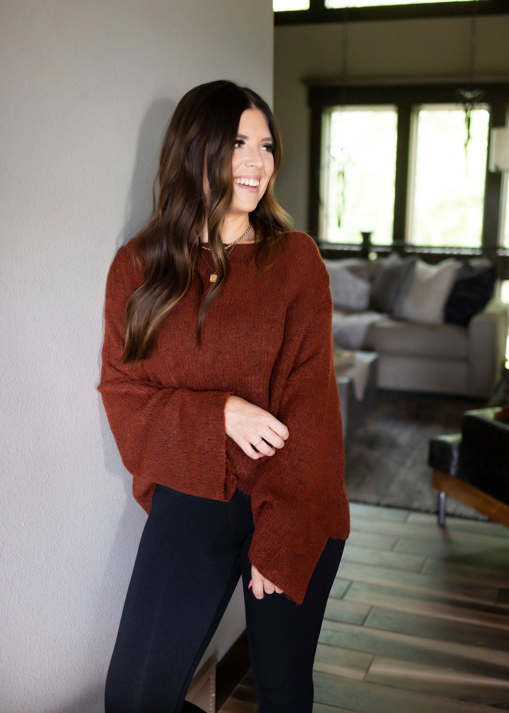 Gracie Relaxed Sweater by Lily & Lottie