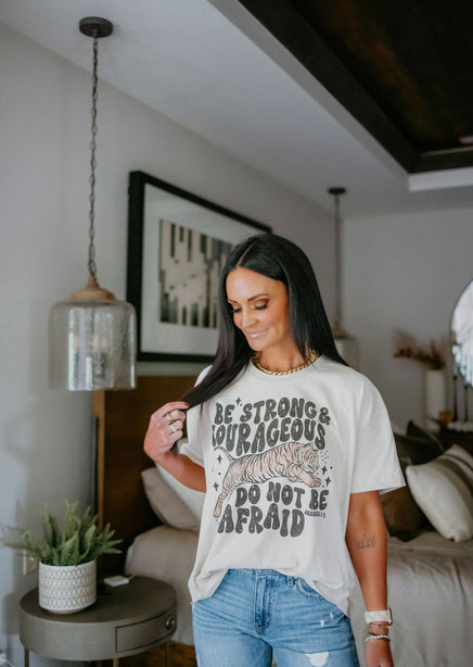 Strong and Courageous Graphic Tee