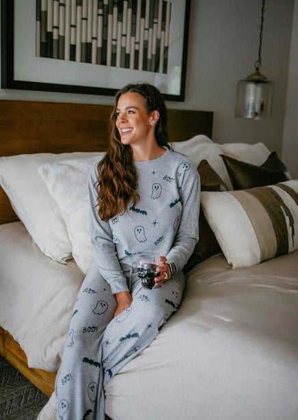 Halloween Boo Loungewear Set