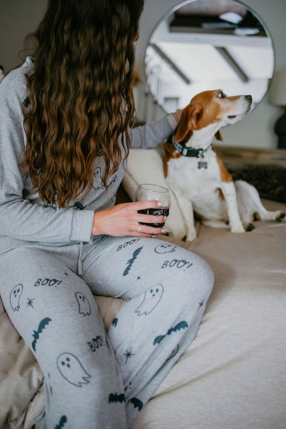 Halloween Boo Loungewear Set