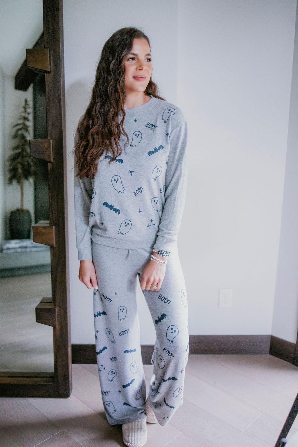 Halloween Boo Loungewear Set