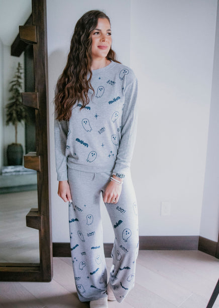 Halloween Boo Loungewear Set