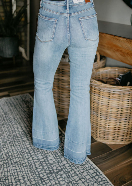 Gwen Judy Blue Flare Jean