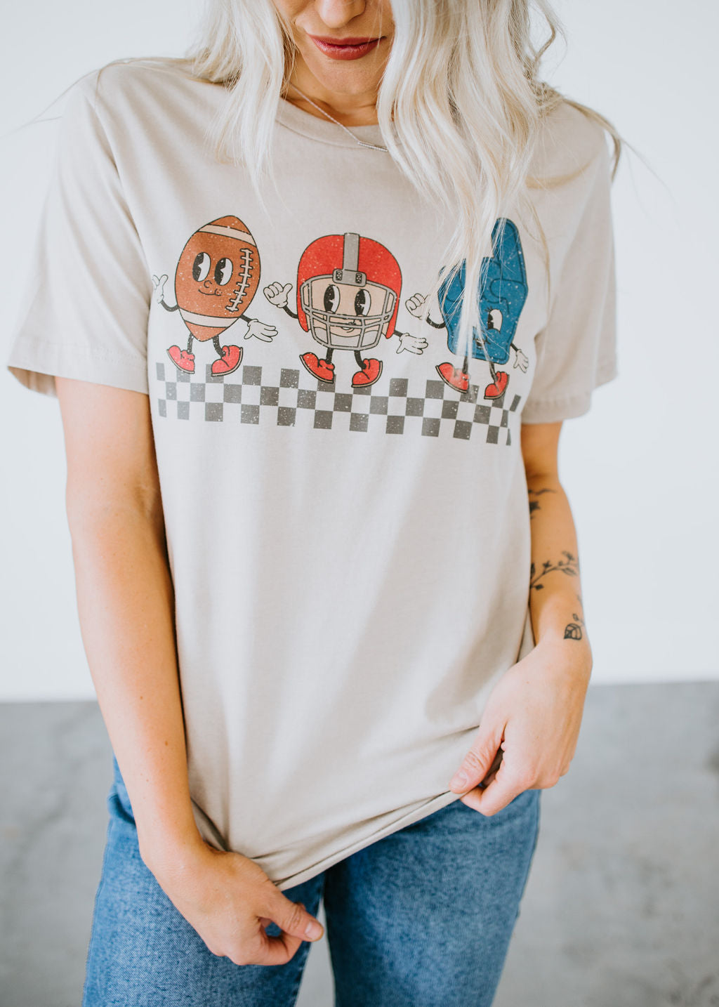 Retro Football Graphic Tee